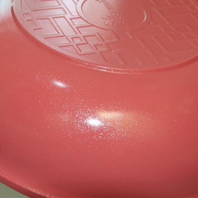 Combo 2 món cao cấp Hàn Quốc, nồi chống dính vân đá Seoulcook (K), quai chống nóng, nắp kính cường lực viền inox size 24 cm và Chảo đúc chống dính vân đá ceramic sâu lòng (E) 26 cm, dùng bếp gas, hồng ngoại, ...