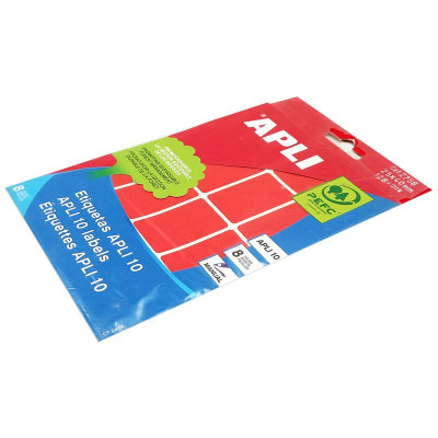Nhãn Dán Đỏ 10 Miếng 25x40_2756 APLI