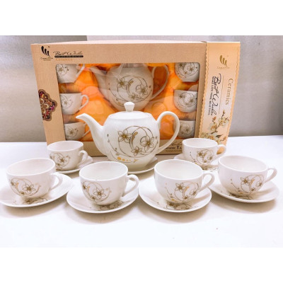 BỘ ẤM PHA TRÀ KÈM KAY, BỘ ẤM CHÉN KÈM ĐĨA ( GIAO NGẪU NHIÊN)