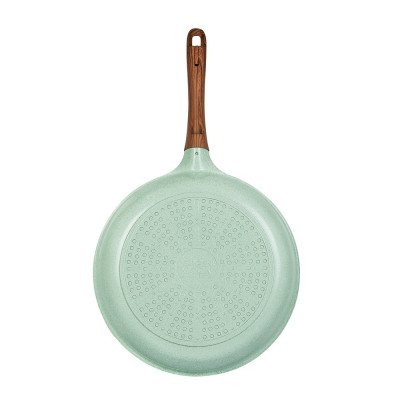 Chảo đúc 7 lớp chống dính đáy từ dùng trên mọi loại bếp Greencook GCP06-26 size 26cm, sâu 6.5cm, hàng y hình-Hàng chính hãng