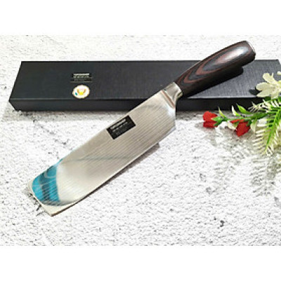 DAO - DAO BẾP NHẬT BẢN USUBA THÉP DAMASCUS MÃ DT125 nt topcomshop vn