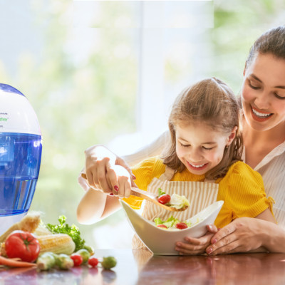 Combo Máy lọc nước gia đình tạo ion kiềm + 01 Lõi lọc thay thế - Hàng nhập khẩu Mỹ