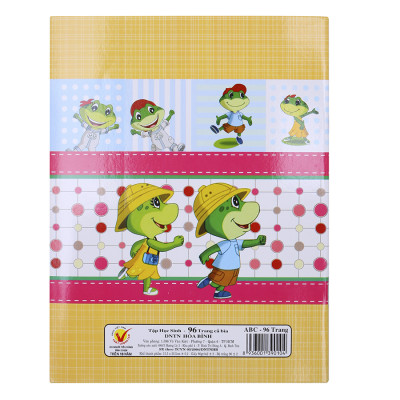 Lốc 10 Quyển Tập ABC 4 Ô Ly Hòa Bình (96 Trang)