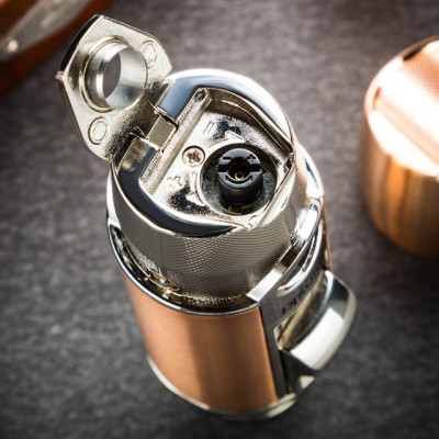 Vỏ Hột Quẹt Bật Lửa Khò Gas 1 Tia Cực Mạnh Lubinski YJA -10022 Thiết Kế Đẹp Độc Lạ Đa Năng - Giao Màu Ngẫu Nhiên