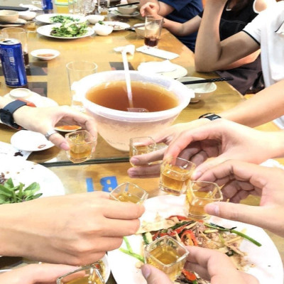 BỘ BÁT ƯỚP LẠNH RƯỢU 1.2L KÈM MUỖNG MÚC RƯỢU 