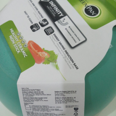 Chảo chống dính ceramic cao cấp GreenPan Cam.Tua 24cm sâu - 643524