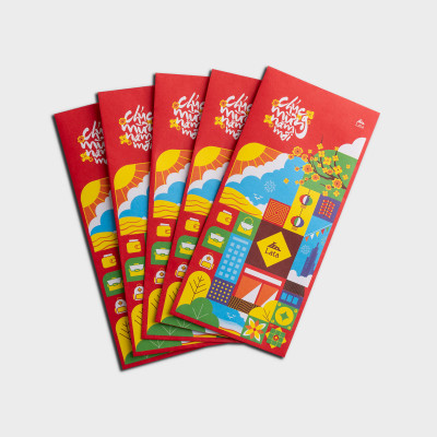 Bao lì xì YUUMY ( Chúc mừng năm mới LX01 )