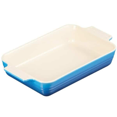 Khay Nướng Le Creuset Rechteckige Auflaufform 19x13cm Karibbean Hàng chính hãng