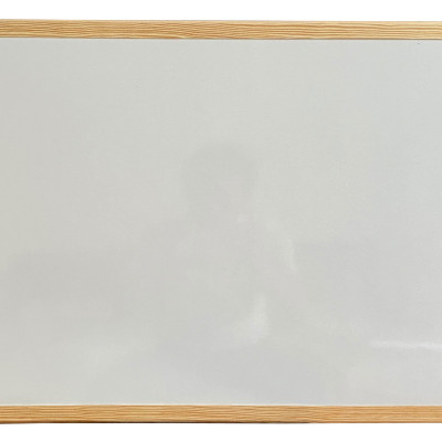 Bảng 2 mặt ghim vải bố và bút lông cao cấp - xanh-trắng KT 0,6x0,8m