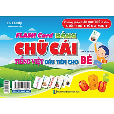 Combo Flashcard Bảng Chữ Cái - Số Đếm Tiếng Việt Đầu Tiên Cho Bé
