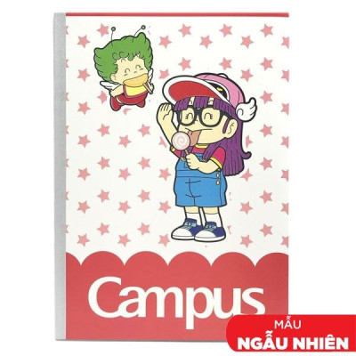 Combo 5 Tập Arale Gacchan-Star - B5 Kẻ Ngang Có Chấm 120 Trang ĐL 70g/m2 - Campus NB-BARS120 (Mẫu Màu Giao Ngẫu Nhiên)