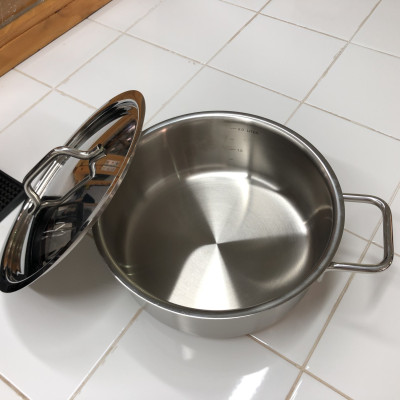 Nồi Inox 304 Đáy 3 Lớp Cao Cấp Hiệu Berndorf Sandrik - Low Casserole With Lid