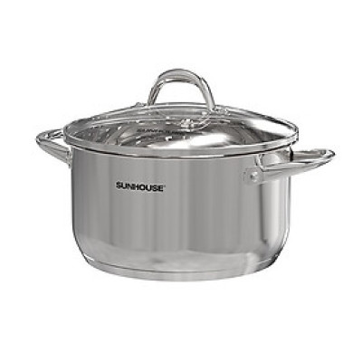 NỒI INOX 3 ĐÁY SUNHOUSE SHG301-16 - Hàng Chính Hãng