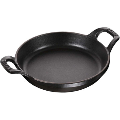 Staub - Khay oval màu đen - 23cm