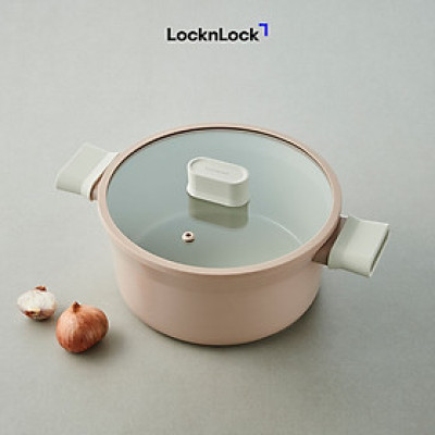 Nồi 2 Tay Cầm Suit LocknLock - Màu Pink