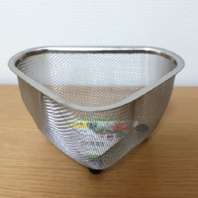 Rổ Tam Giác Inox Cao Cấp Không Gỉ Có Chân Đế Đứng - Echo Metal