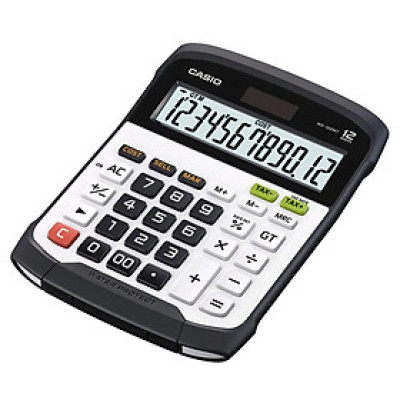 Máy tính Casio WD-320MT Kháng Nước Chống Bụi Cỡ To 12 số BH 7 năm