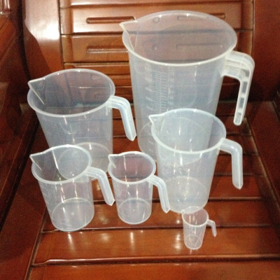  Ca Đong Định Lượng Pha Chế 1 Lit - Ca nhựa có chia vạch giúp đo lường dễ dàng