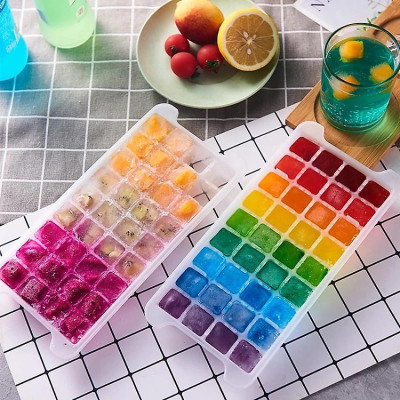 Khay làm đá 36 viên tặng kèm xẻng xúc - Hàng chính hãng 