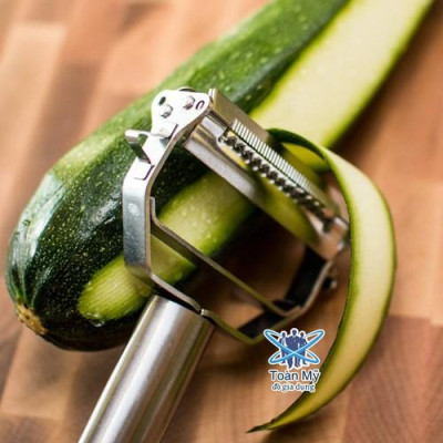 Dụng Cụ inox Nạo củ quả inox đa năng 3 trong 1 có thể bào sợi