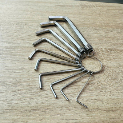 BỘ LỤC GIÁC MINI MÓC KHÓA KAPUSI – TIỆN DỤNG, BỀN BỈ, NHỎ GỌN MANG THEO MỌI NƠI