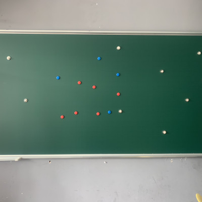 Bảng Từ Viết Phấn Hàn Quốc Bavico PTHQ-13 Xanh 1.2x3.2m