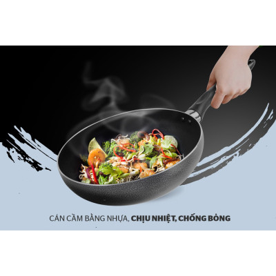 Chảo Sâu Chống Dính Sunhouse SHS24 24cm