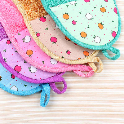 Bộ 5 Khăn Lau Tay Nhà Bếp Siêu Thấm Nước Loại Dày (Màu Ngẫu Nhiên)