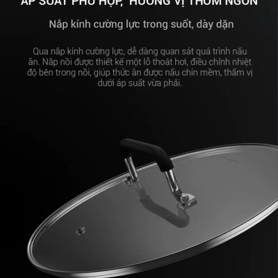 Nồi hợp kim nhôm Lumias LMP-002CM Hàng chính hãng