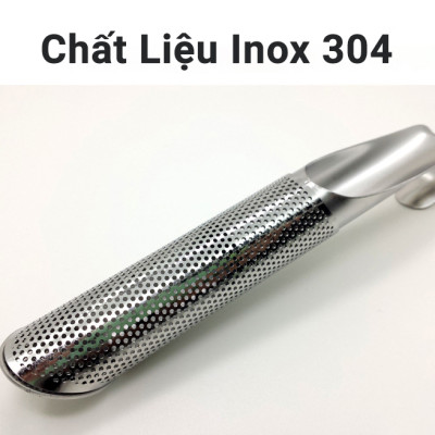 Dụng Cụ Lọc Trà KUNBE Chất Liệu Inox 304 Dạng Ống Lưới Nhỏ Gọn Tiện Lợi