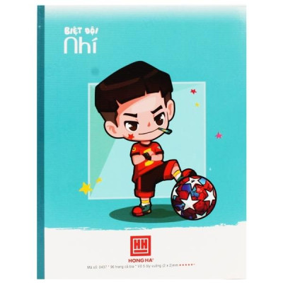 Vở Class Biệt Đội Nhí - 5 Ô Ly 96 Trang - Hồng Hà 0437 (Mẫu Màu Giao Ngẫu Nhiên)