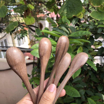Thìa/Muỗng gỗ Óc Chó nhập khẩu Mỹ cao cấp (CTH526) Dùng múc giá vị, ăn sinh tố, decor trang trí, chụp ảnh