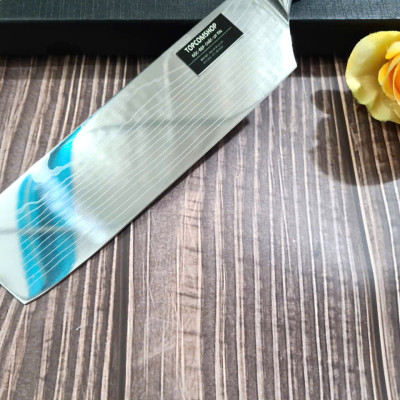 DAO - DAO BẾP NHẬT BẢN USUBA THÉP DAMASCUS MÃ A4 DT125 nt topcoomshop vn