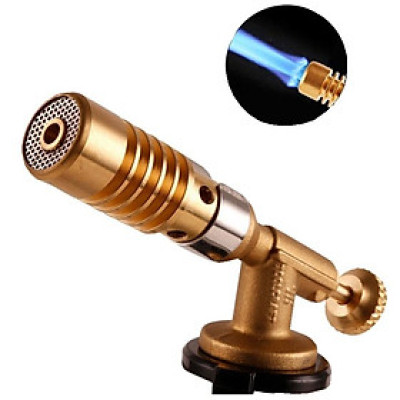 Đèn khò gas, đầu khò gas mini 1300 độ mạ đồng cao cấp độ bền cao - khò lửa mini (Khò 818)