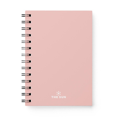 Sổ Lò Xo Bìa Cứng Minimalist B6 - Kẻ Ngang - 160 Trang 80gsm - The Sun 01