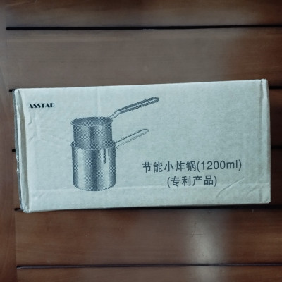 Nồi Chiên Ngập Dầu Mini, Bộ Nồi Chiên Kèm Rổ Chiên Dày Dặn, Tiết Kiệm Dầu, Phù Hợp Với Nhiều Loại Bếp - Hàng Chính Hãng