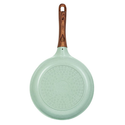Chảo đúc 7 lớp chống dính đáy từ dùng trên mọi loại bếp Greencook GCP06-20 size 20cm, sâu 5.8cm, hàng y hình-Hàng chính hãng