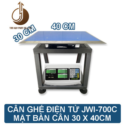 Cân Đếm Số Lượng JWI-700C - Mặt Bàn Cân 300x400MM