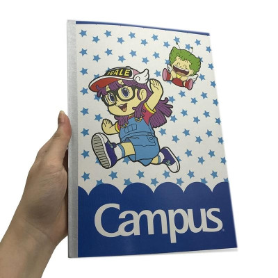 Combo 5 Tập Arale Gacchan-Star - B5 Kẻ Ngang Có Chấm 120 Trang ĐL 70g/m2 - Campus NB-BARS120 (Mẫu Màu Giao Ngẫu Nhiên)