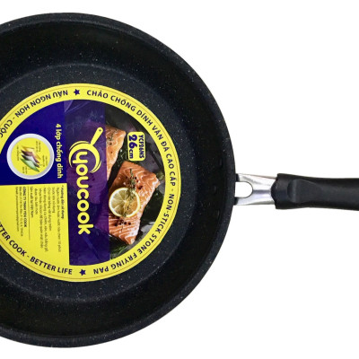Chảo Nhôm Chống Dính Vấn Đá You Cook 26cm
