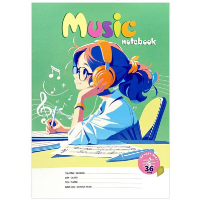 Tập Chép Nhạc 7 - 36 Trang - Văn Lang