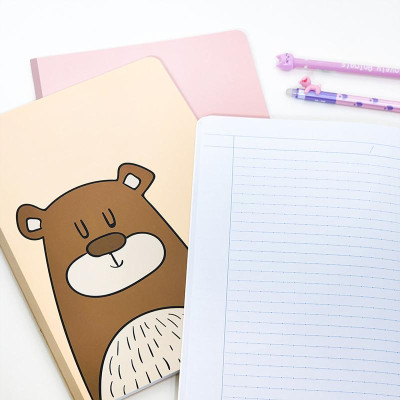 Tập Sinh Viên Beautiful Animal - Miền Nam - Kẻ Ngang Có Chấm - 200 Trang 80gsm - Fahasa 01