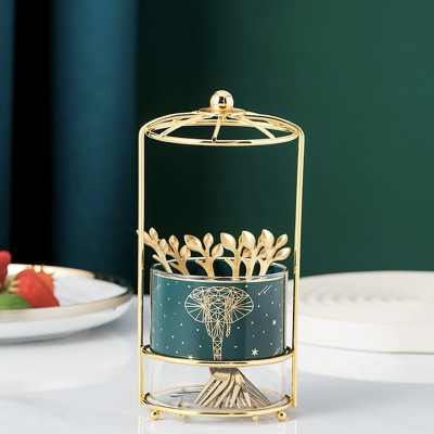 GIỎ ĐỰNG DĨA ĂN HOA QUẢ BẰNG SỨ  ĐÁY TRONG SUỐT VÔ CÙNG TINH TẾ VÀ SANG TRỌNG MẪU MỚI NĂM 2021 - VD34