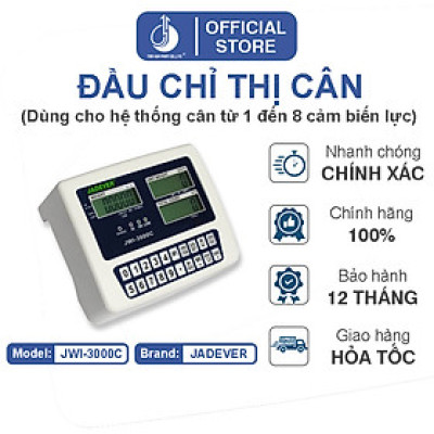 Đầu Chỉ Thị Cân Đếm Số Lượng JWI-3000C JADEVER