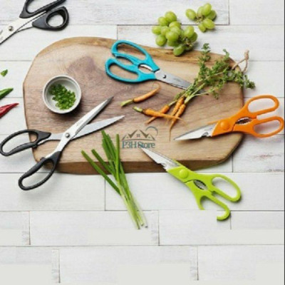 Kéo cắt thịt nướng Lock&Lock kéo nhà bếp bền đẹp sắc bén tiện dụng