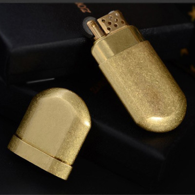 Hột Quẹt Bật Lửa Zorro Z516 Đánh Đá Dùng Xăng (Vàng Nhám)