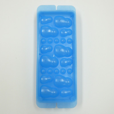 Khay làm đá hình người tuyết Yukipon , khuôn hình ngộ nghĩnh đáng yêu thích hợp cho nhiều mục đích sử dụng - nội địa Nhật Bản