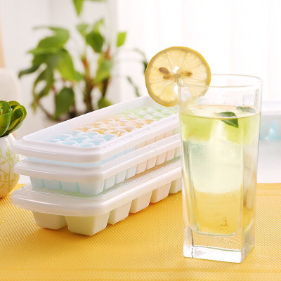 Combo 2 khay làm đá có nắp 12 viên và 8 viên - hàng nội địa Nhật Bản