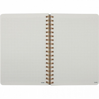 Sổ Caro lò xo kép KLONG B5- 200 trang 120/76; MS: 297