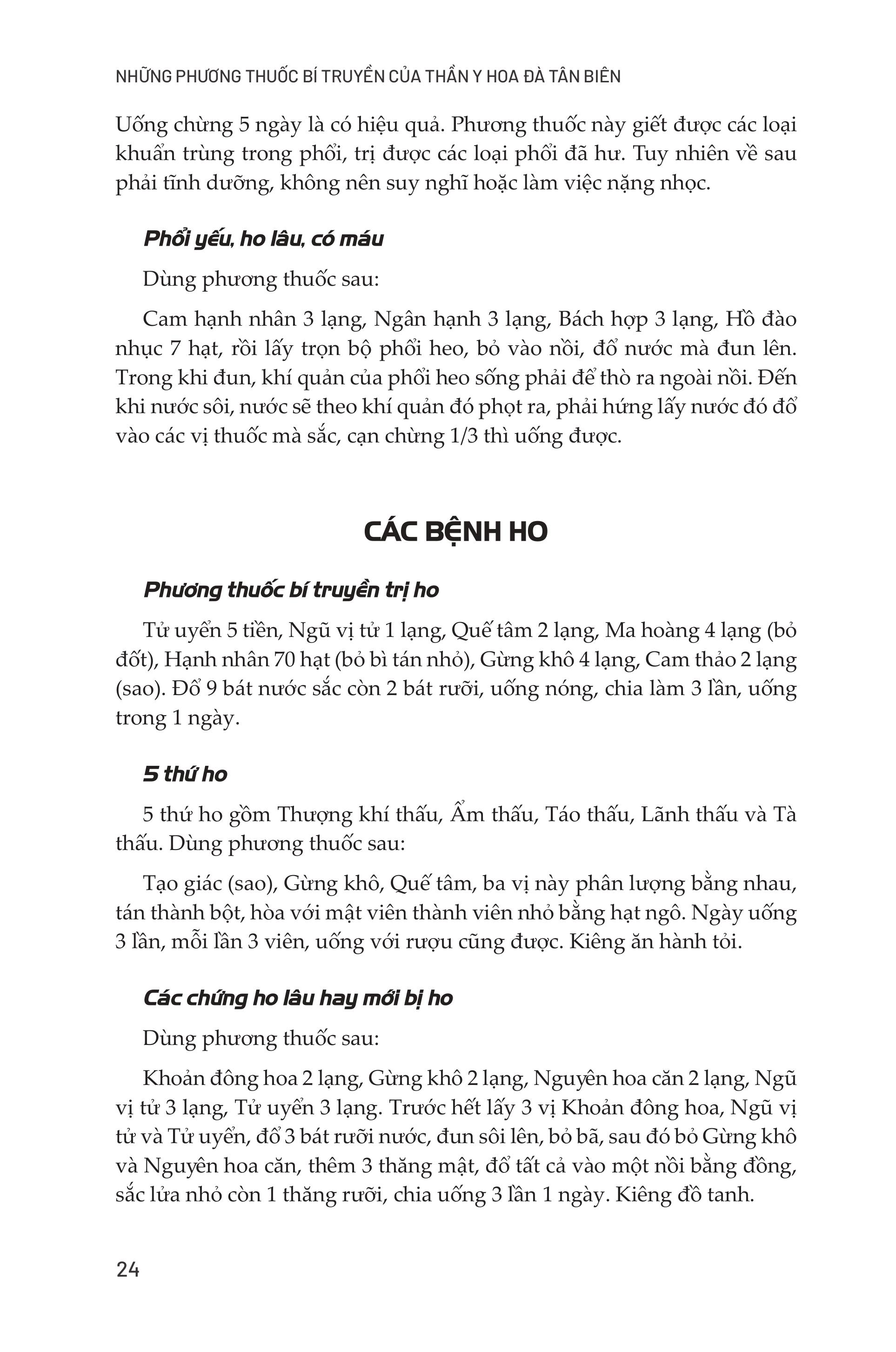 Sách - Những Phương Thuốc Bí Truyền Của Thần Y Hoa Đà
